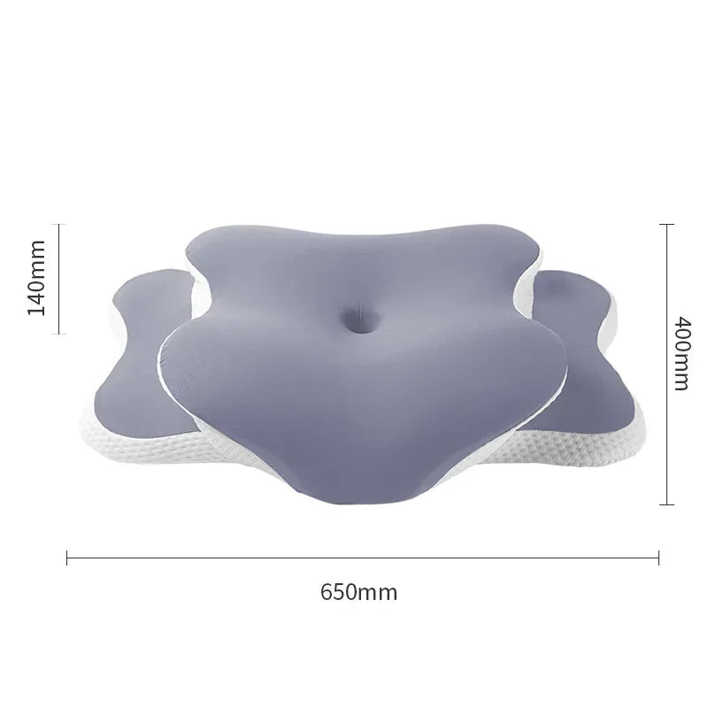 Ergonomic Cervical Pillow Memory Foam for Back Side Sleepers