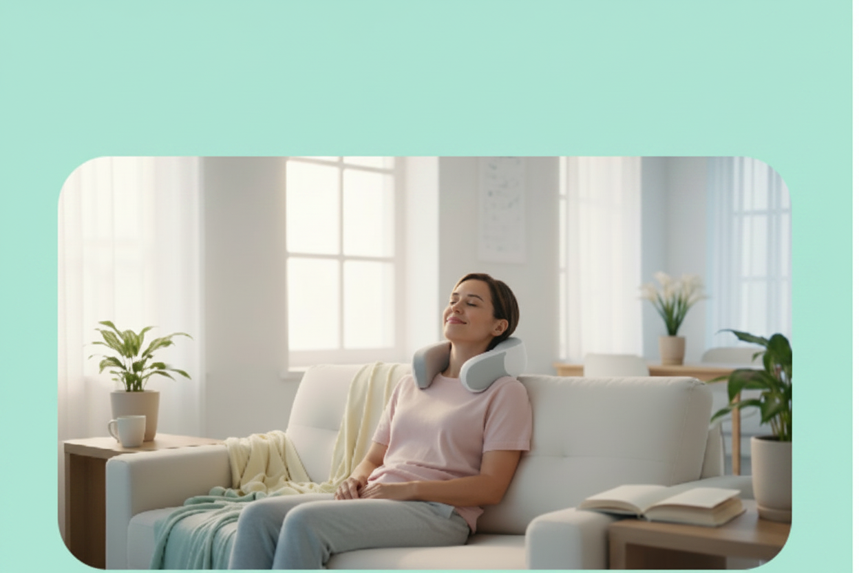 4K Neck Massager Banner