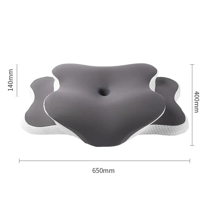 Ergonomic Cervical Pillow Memory Foam for Back Side Sleepers